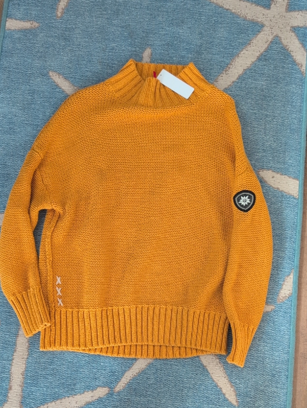 Alp N Rock Ochre Knit Turtleneck Sweater